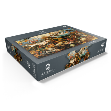 The Fall of the Rebel Angels 1562 by Pieter Bruegel the Elder 100 Jigsaw Puzzle box view1