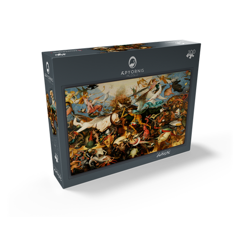 The Fall of the Rebel Angels 1562 by Pieter Bruegel the Elder 100 Jigsaw Puzzle box view1
