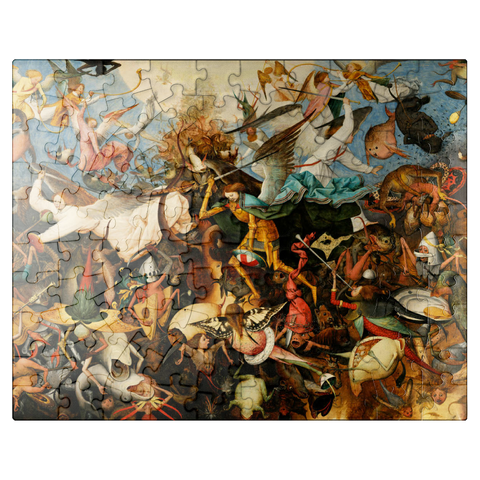 puzzleplate The Fall of the Rebel Angels 1562 by Pieter Bruegel the Elder 100 Jigsaw Puzzle