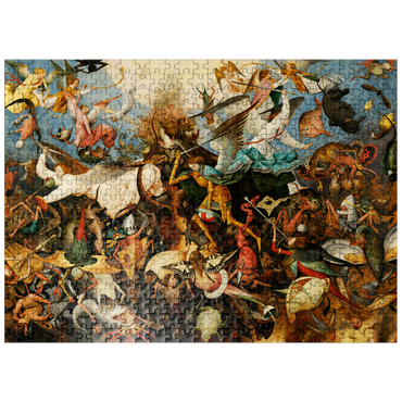 puzzleplate The Fall of the Rebel Angels 1562 by Pieter Bruegel the Elder 500 Jigsaw Puzzle
