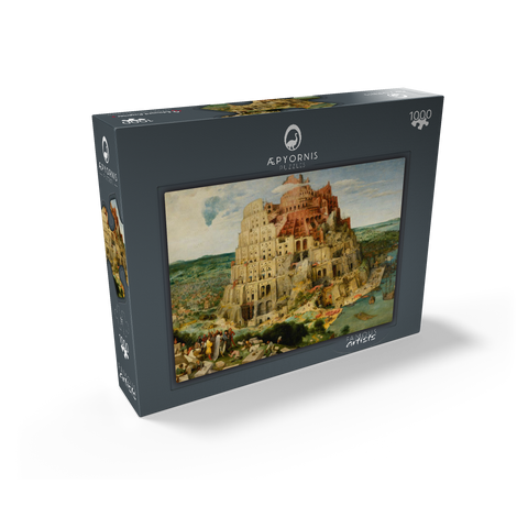 The Tower of Babel, 1563, by Pieter Bruegel the Elder 1000 Jigsaw Puzzle box view1