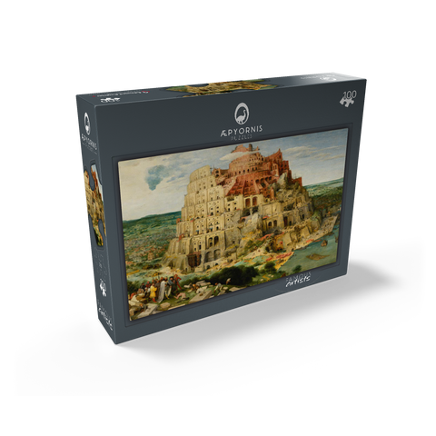 The Tower of Babel 1563 by Pieter Bruegel the Elder 100 Jigsaw Puzzle box view1