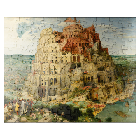 puzzleplate The Tower of Babel 1563 by Pieter Bruegel the Elder 100 Jigsaw Puzzle
