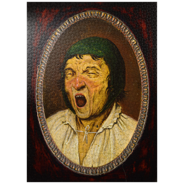 puzzleplate Yawning Man, 1563, by Pieter Bruegel the Elder 1000 Jigsaw Puzzle