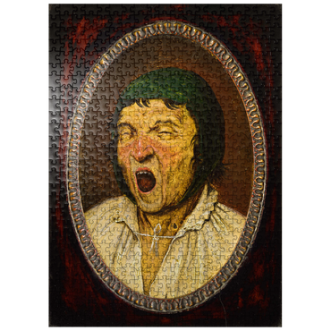 puzzleplate Yawning Man 1563 by Pieter Bruegel the Elder 500 Jigsaw Puzzle