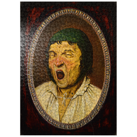 puzzleplate Yawning Man 1563 by Pieter Bruegel the Elder 500 Jigsaw Puzzle