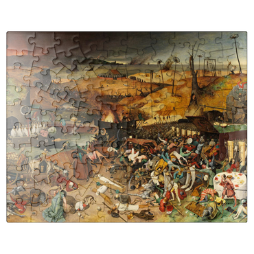 puzzleplate The Triumph of Death 1563 by Pieter Bruegel the Elder 100 Jigsaw Puzzle
