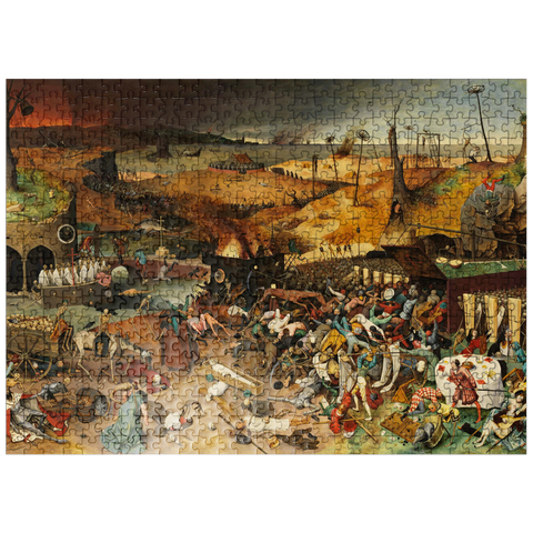 puzzleplate The Triumph of Death 1563 by Pieter Bruegel the Elder 500 Jigsaw Puzzle