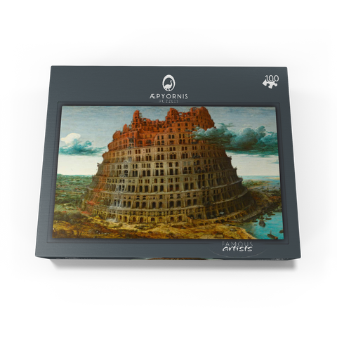 The Little Tower of Babel 1563 by Pieter Bruegel the Elder 100 Jigsaw Puzzle box view1