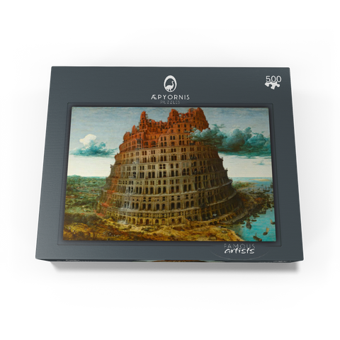 The Little Tower of Babel 1563 by Pieter Bruegel the Elder 500 Jigsaw Puzzle box view1