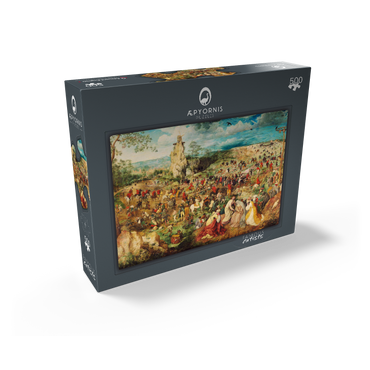The Procession to Calvary 1564 by Pieter Bruegel the Elder 500 Jigsaw Puzzle box view1