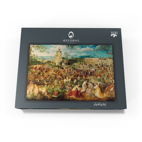 The Procession to Calvary 1564 by Pieter Bruegel the Elder 500 Jigsaw Puzzle box view1