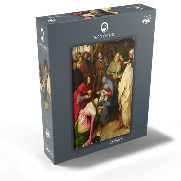 The Adoration of the Kings 1564 by Pieter Bruegel the Elder 100 Jigsaw Puzzle box view1