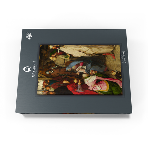 The Adoration of the Kings 1564 by Pieter Bruegel the Elder 100 Jigsaw Puzzle box view1