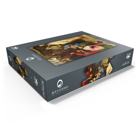 The Adoration of the Kings 1564 by Pieter Bruegel the Elder 500 Jigsaw Puzzle box view1
