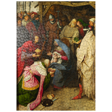 puzzleplate The Adoration of the Kings 1564 by Pieter Bruegel the Elder 500 Jigsaw Puzzle