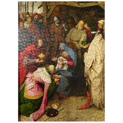 puzzleplate The Adoration of the Kings 1564 by Pieter Bruegel the Elder 500 Jigsaw Puzzle