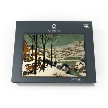 Hunters in the Snow, 1565, by Pieter Bruegel the Elder 1000 Jigsaw Puzzle box view1