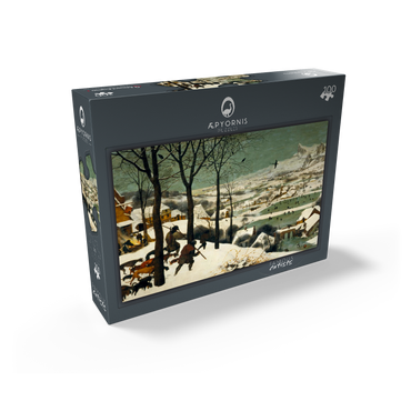 Hunters in the Snow 1565 by Pieter Bruegel the Elder 100 Jigsaw Puzzle box view1