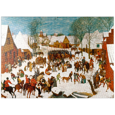 puzzleplate The Massacre of the Innocents, 1566, by Pieter Bruegel the Elder 1000 Jigsaw Puzzle