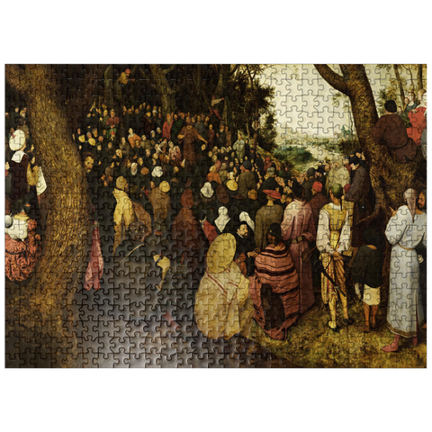 puzzleplate The Sermon of St. John the Baptist 1566 by Pieter Bruegel the Elder 500 Jigsaw Puzzle