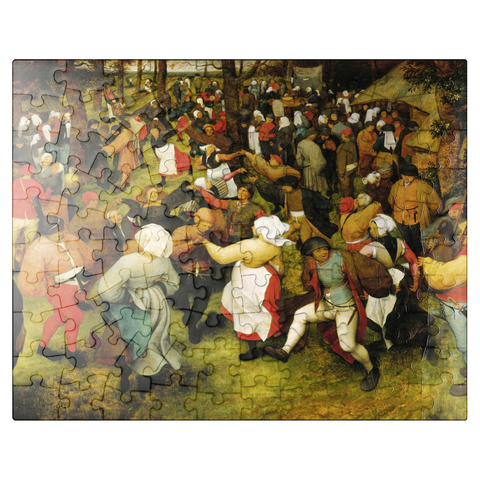 puzzleplate The Wedding Dance in the open air 1566 by Pieter Bruegel the Elder 100 Jigsaw Puzzle
