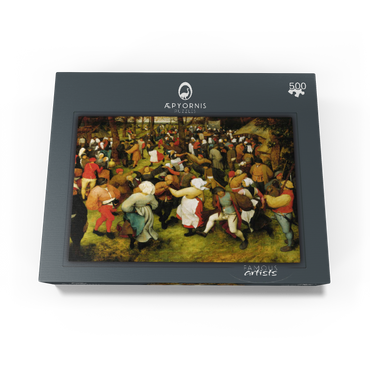 The Wedding Dance in the open air 1566 by Pieter Bruegel the Elder 500 Jigsaw Puzzle box view1