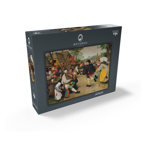 The Peasant Dance, 1568, by Pieter Bruegel the Elder 1000 Jigsaw Puzzle box view1