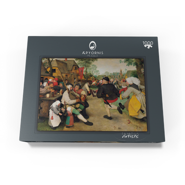 The Peasant Dance, 1568, by Pieter Bruegel the Elder 1000 Jigsaw Puzzle box view1
