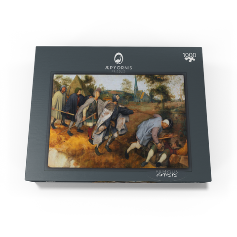 Parable of the Blind, 1568, by Pieter Bruegel the Elder 1000 Jigsaw Puzzle box view1