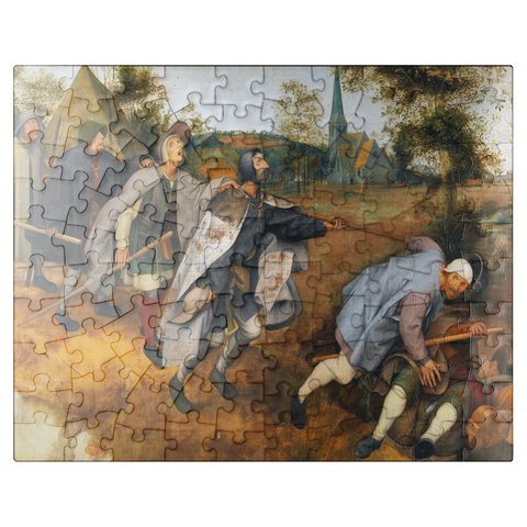 puzzleplate Parable of the Blind 1568 by Pieter Bruegel the Elder 100 Jigsaw Puzzle