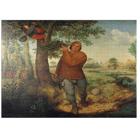puzzleplate The Peasant and the Birdnester, 1568, by Pieter Bruegel the Elder 1000 Jigsaw Puzzle