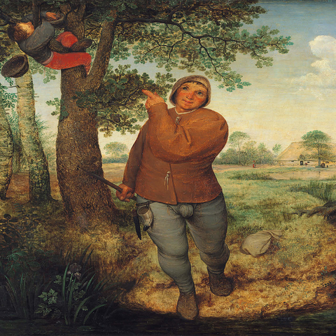 The Peasant and the Birdnester, 1568, by Pieter Bruegel the Elder 1000 Jigsaw Puzzle 3D Modell