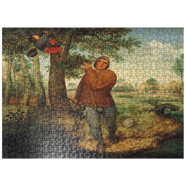 puzzleplate The Peasant and the Birdnester 1568 by Pieter Bruegel the Elder 500 Jigsaw Puzzle