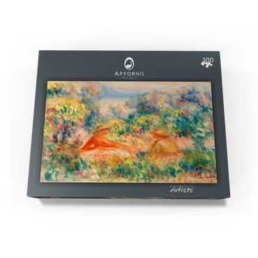 Two Women in a Landscape (Deux femmes dans un paysage) 1918 by Pierre-Auguste Renoir 100 Jigsaw Puzzle box view1