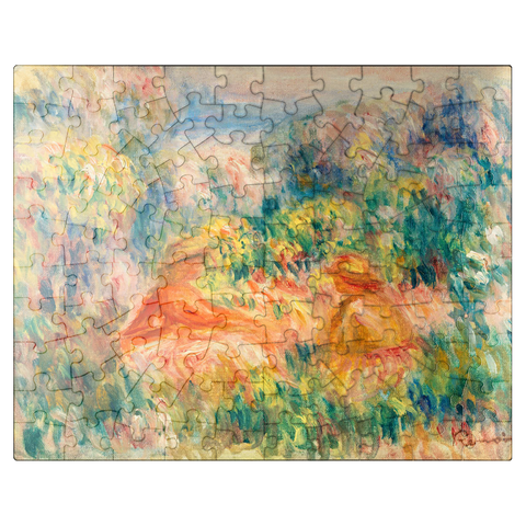 puzzleplate Two Women in a Landscape (Deux femmes dans un paysage) 1918 by Pierre-Auguste Renoir 100 Jigsaw Puzzle