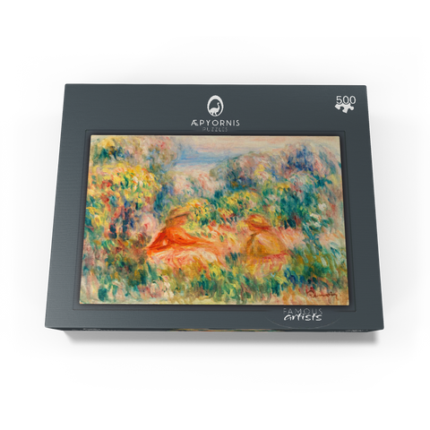 Two Women in a Landscape (Deux femmes dans un paysage) 1918 by Pierre-Auguste Renoir 500 Jigsaw Puzzle box view1