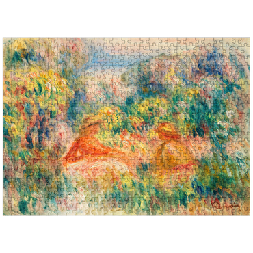 puzzleplate Two Women in a Landscape (Deux femmes dans un paysage) 1918 by Pierre-Auguste Renoir 500 Jigsaw Puzzle