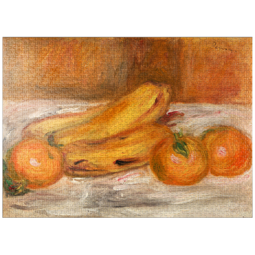 puzzleplate Oranges and Bananas (Oranges et bananes) (1913) by Pierre-Auguste Renoir 1000 Jigsaw Puzzle