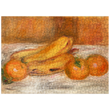 puzzleplate Oranges and Bananas (Oranges et bananes) 1913 by Pierre-Auguste Renoir 500 Jigsaw Puzzle