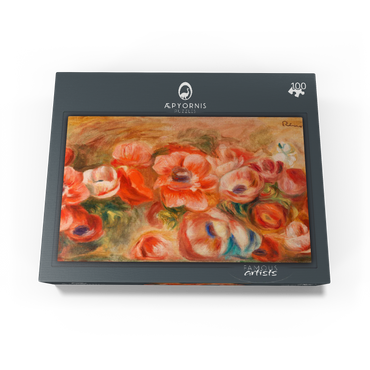 Anemones (Anémones) 1912 by Pierre-Auguste Renoir 100 Jigsaw Puzzle box view1