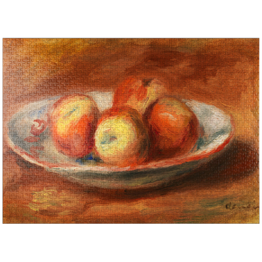 puzzleplate Apples (fries) (1914) by Pierre-Auguste Renoir 1000 Jigsaw Puzzle