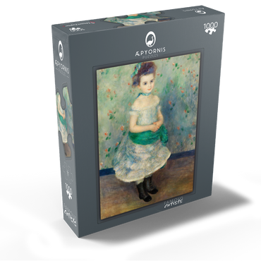 Portrait of Jeanne Durand-Ruel (Portrait de Mlle. J.) (1876) by Pierre-Auguste Renoir 1000 Jigsaw Puzzle box view1