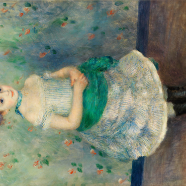 Portrait of Jeanne Durand-Ruel (Portrait de Mlle. J.) (1876) by Pierre-Auguste Renoir 1000 Jigsaw Puzzle 3D Modell