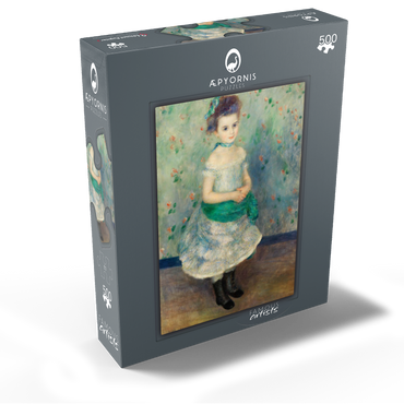 Portrait of Jeanne Durand-Ruel (Portrait de Mlle. J.) 1876 by Pierre-Auguste Renoir 500 Jigsaw Puzzle box view1