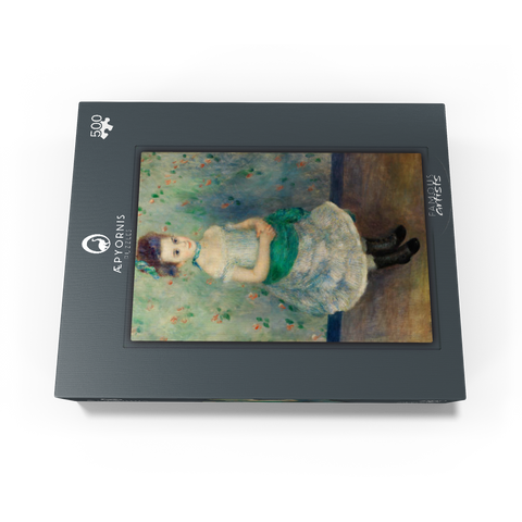 Portrait of Jeanne Durand-Ruel (Portrait de Mlle. J.) 1876 by Pierre-Auguste Renoir 500 Jigsaw Puzzle box view1