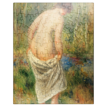 puzzleplate After the Bath (Après le bain) 1901 by Pierre-Auguste Renoir 100 Jigsaw Puzzle