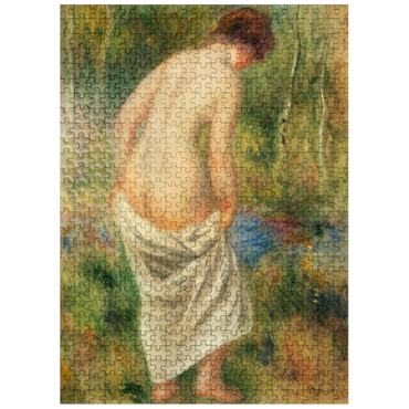 puzzleplate After the Bath (Après le bain) 1901 by Pierre-Auguste Renoir 500 Jigsaw Puzzle