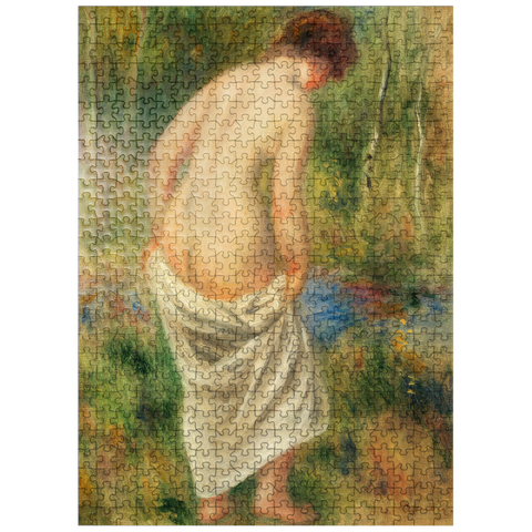 puzzleplate After the Bath (Après le bain) 1901 by Pierre-Auguste Renoir 500 Jigsaw Puzzle