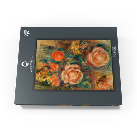 Bouquet of Roses (Bouquet de roses) 1900 by Pierre-Auguste Renoir 500 Jigsaw Puzzle box view1